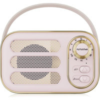 Jingyi Vintage Radyolu Taşınabilir Pembe Bluetooth Hoparlör