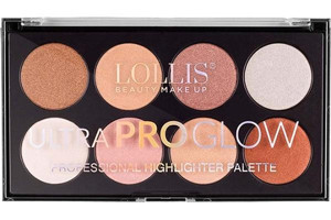 Lollis Ultra Pro Glow LP-554 Toz Highlighter Paleti