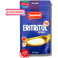 Sweetwell Sıfır Kalori Eritritol Glutensiz Tatlandırıcı Toz Şeker 400 gr
