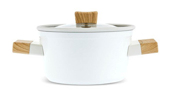 Karaca Swiss Crystal Creamy Wood Tencere 20 Cm