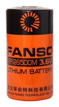 Fanso ER26500M 3.6 V 6000 mAh Lityum C / Orta Pil