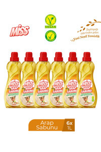 Miss Sıvı Arap Sabunu 6x1 lt