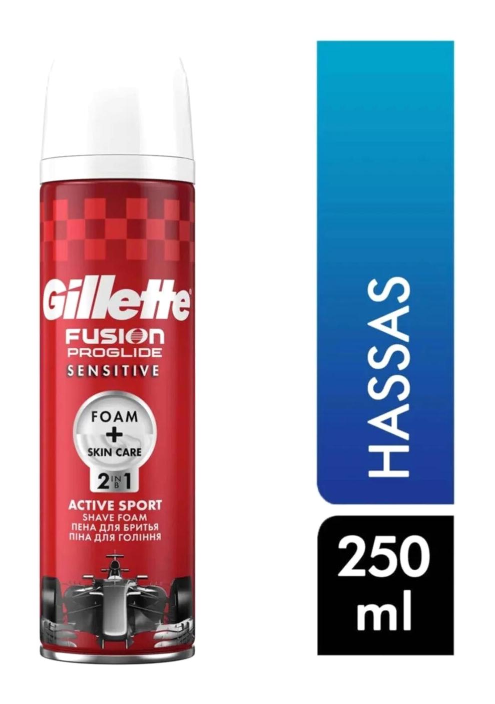 Gillette Fusion Proglide İçin Tıraş Köpüğü 6x250 ml
