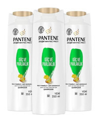 Pantene Pro-v Güç ve Parlaklık Tüm Saçlar İçin 3'ü 1 Arada Şampuan 3x350 ml
