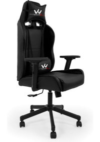 Woldex Vista Ortopedik Kumaş Oyuncu Koltuğu Siyah