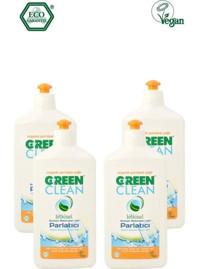 Green Clean Portakal Yağlı Bulaşık Makinesi Parlatıcısı 4x500 ml