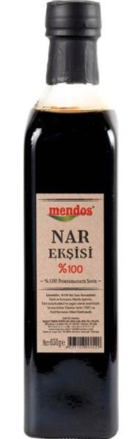 Mendos Organik Nar Ekşisi 650 gr