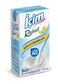 İçim Rahat Laktozsuz Sade İnek Süt 500 ml