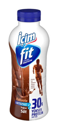 İçim Fit Protein Laktozsuz Light Kakaolu İnek Süt 400 ml