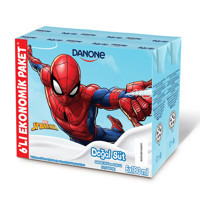 Danone Yarım Yağlı Laktozlu Sade İnek Süt 6x180 ml