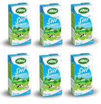 Sütaş Yarım Yağlı Laktozlu Sade İnek Süt 6x1 lt