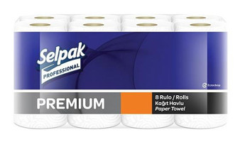 Selpak 4 Katlı 24'lü Rulo Kağıt Havlu