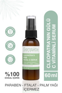 Sensatia Botanicals Cleopatras Rose C Vitaminli Jel Yüz Serumu 60 ml