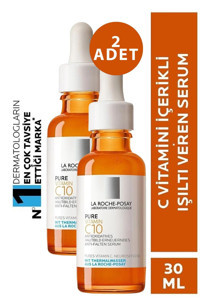 La Roche-Posay Pure Vitamin C10 C Vitaminli Jel Yüz Serumu 2x30 ml