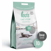 Leos Topaklanan İnce Taneli Bentonit Kedi Kumu 10 lt