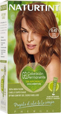 Naturtint 6.45 Koyu Amber Sarısı Organik Amonyaksız Vegan Krem Saç Boyası 170 ml