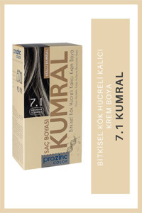 Prozinc Kalıcı 7.1 Kumral Organik Amonyaksız Vegan Krem Saç Boyası 60 ml
