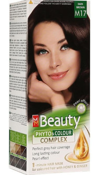 Mm Beauty Bitkisel M17 Koyu Kahve Organik Krem Saç Boyası 50 ml
