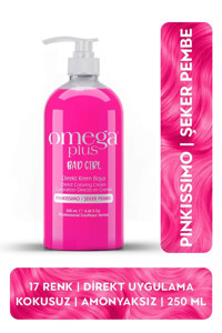 Omega Plus Şeker Pembesi Organik Amonyaksız Vegan Likit Saç Boyası 250 ml