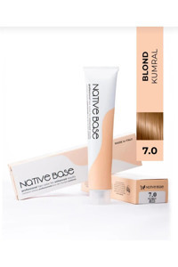 Native Base 7.00 Kumral Krem Saç Boyası 100 ml
