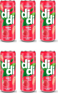 Çaykur Didi Çilekli Soğuk Çay 6x250 ml