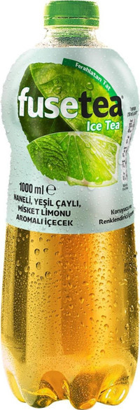 Fuse Tea Naneli-Misket Limonlu-Yeşil Çaylı Soğuk Çay 1 lt