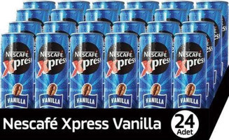 Nescafe Xpress Vanilya Soğuk Kahve 24x250 ml