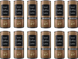 Obsesso Sütlü Latte Soğuk Kahve 12x250 ml