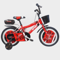 Bianchi Sport 16 Jant 1 Vites Beyaz-Kırmızı-Siyah Çocuk Bisikleti