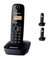 Panasonic KX-TG1611 3 Ahizeli Ekranlı Kablosuz Telsiz Telefon