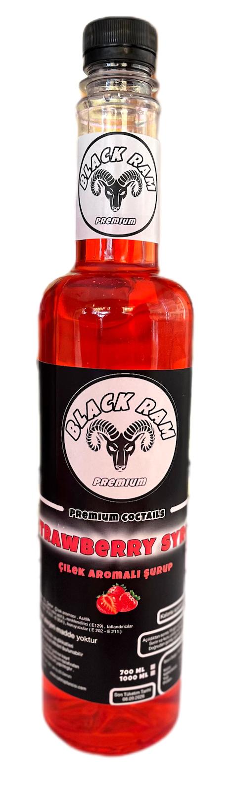 Black Ram Çilek Kahve Şurubu 750 ml