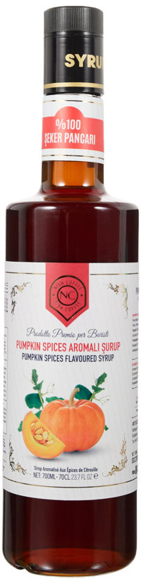 Nish Kahve Pumpkin Spice Kahve Şurubu 700 ml