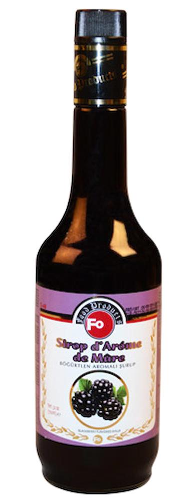Fo Böğürtlen Kahve Şurubu 700 ml