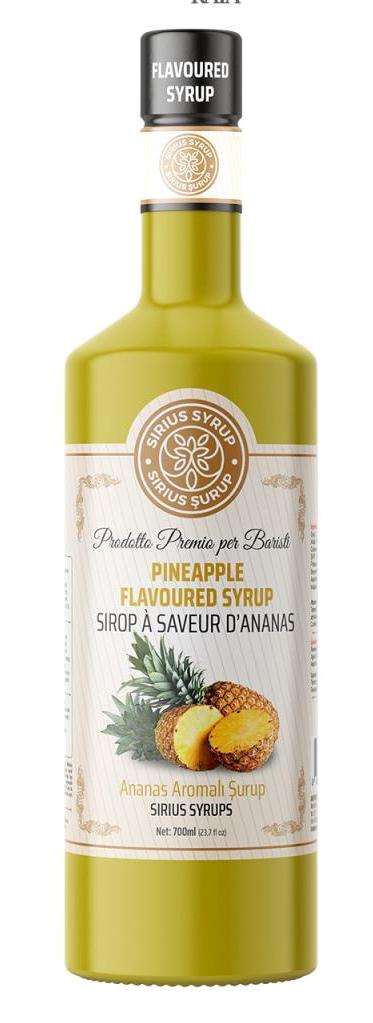 Sirius Ananas Kahve Şurubu 700 ml