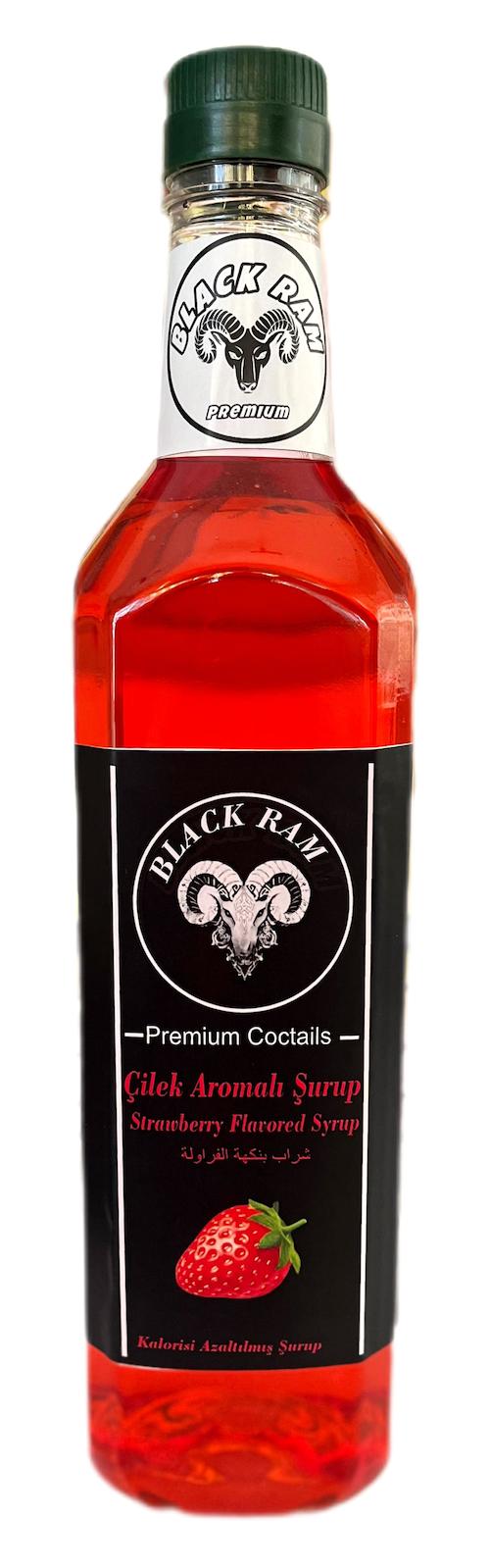 Black Ram Çilek Kahve Şurubu 1 lt