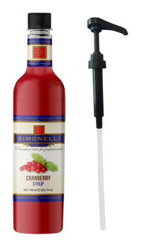 Simonelli Kızılcık Kahve Şurubu 700 ml