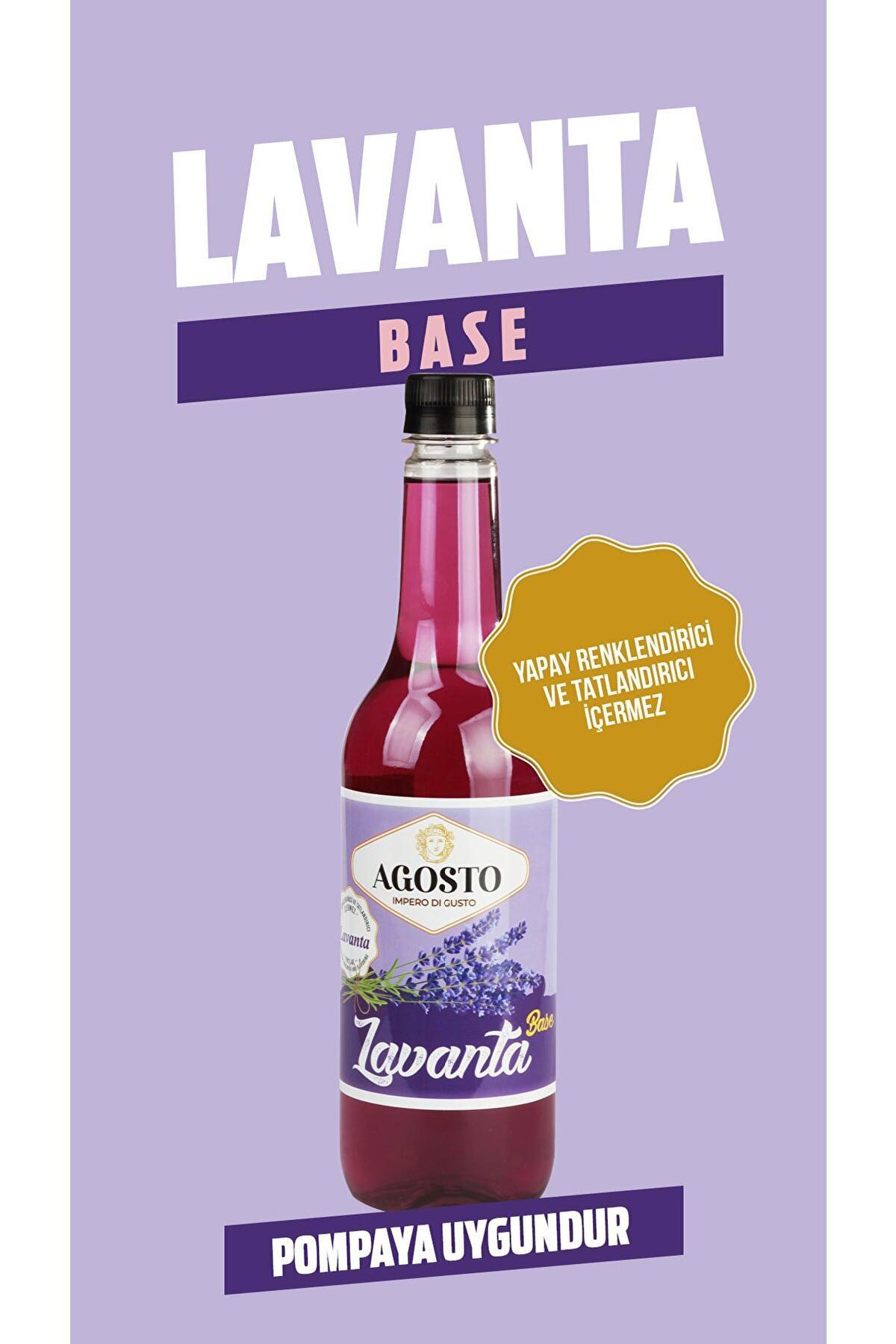 Agosto Lavanta Kahve Şurubu 6x700 ml