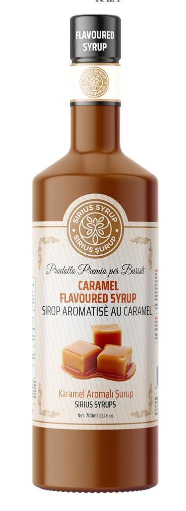 Sirius Karamel Kahve Şurubu 700 ml