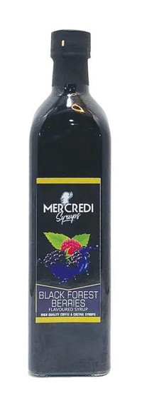 Mercredı Kara Orman Meyvesi Kahve Şurubu 200 ml
