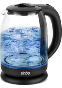 Sinbo SK-8030 Cam 1.8 lt 2200 W Işıklı Inox Kettle