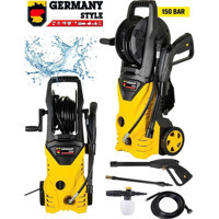 Germany Style Style GRM150 Max Deterjan Haznesli Tekerlekli 150 bar Elektrikli Basınçlı Yıkama Makinesi