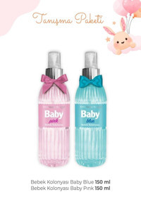 Eyüp Sabri Tuncer Blue-Pink Sprey Bebek Kolonyası 2x150 ml