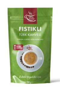 Kahve Tiryakisi Fıstıklı Orta Kavrulmuş Türk Kahvesi 200 gr