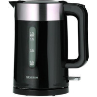 Severin WK 9265 Plastik 1.7 lt 2200 W Siyah Kettle