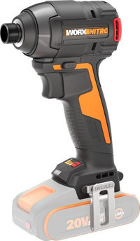 Worx WX265.9 20 V 1 Ah Kömürsüz Darbeli Akülü Vidalama Makinesi