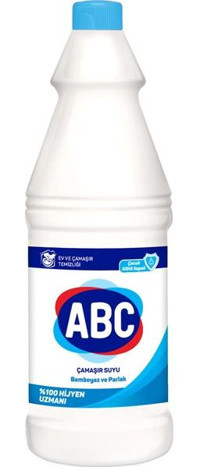 Abc Bembeyaz ve Parlak Sıvı Çamaşır Suyu 1 lt