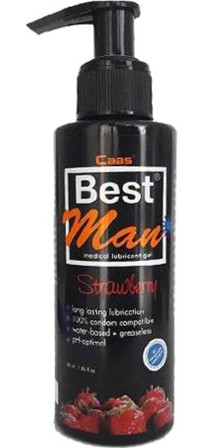Cabs Glide Best Man Su Bazlı Çilekli Kayganlaştırıcı Jel 150 ml