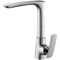 Newarc Slim 121531 Çift Girişli Aç Kapa Eviye Bataryası Krom