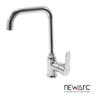 Newarc Domino 971581 Çift Girişli Aç Kapa Eviye Bataryası Krom