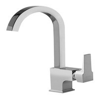 Newarc Aqua 941881 Kuğu Çift Girişli Aç Kapa Eviye Bataryası Krom